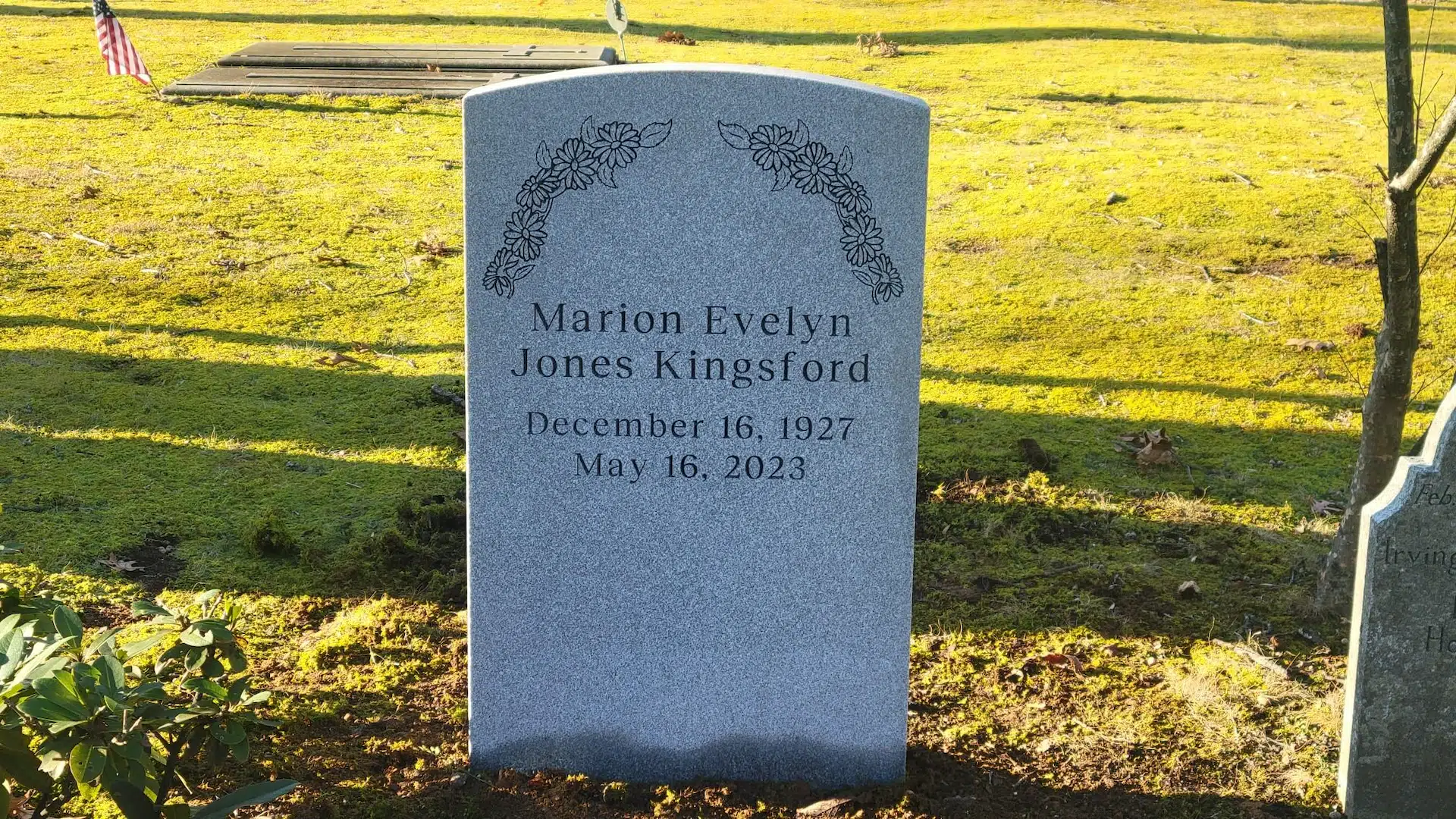 granite Grave Statue hand-carved by Memorial Statue Shop in NJ — image 4